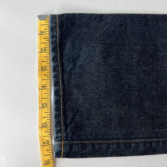 GAP 1969 Mens Size 33x32 Dark Wash button fly Denim Jeans - Picture 5 of 5